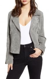 BLANKNYC Next Level Suede Moto Jacket  Regular  amp  Plus Size    Nordstrom at Nordstrom